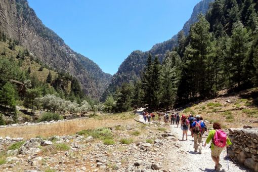 The gorge of Samaria